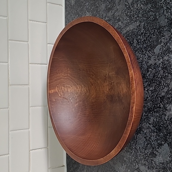 Vintage Other - Vintage Canadian Birchwood Wooden Bowl